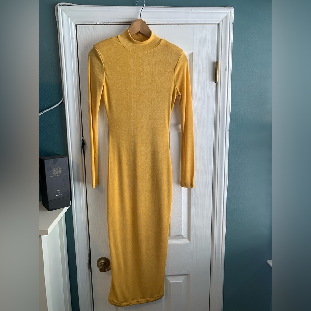 JLUXLABEL Turtleneck Maxi Dress